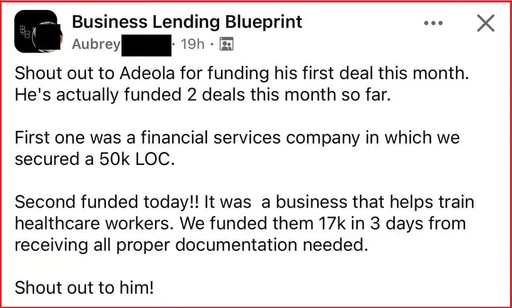 Member funding announcement